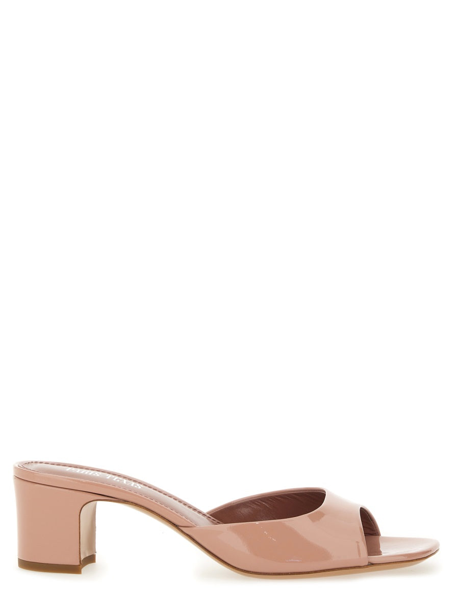 PARIS TEXAS Lara Leather Sandals