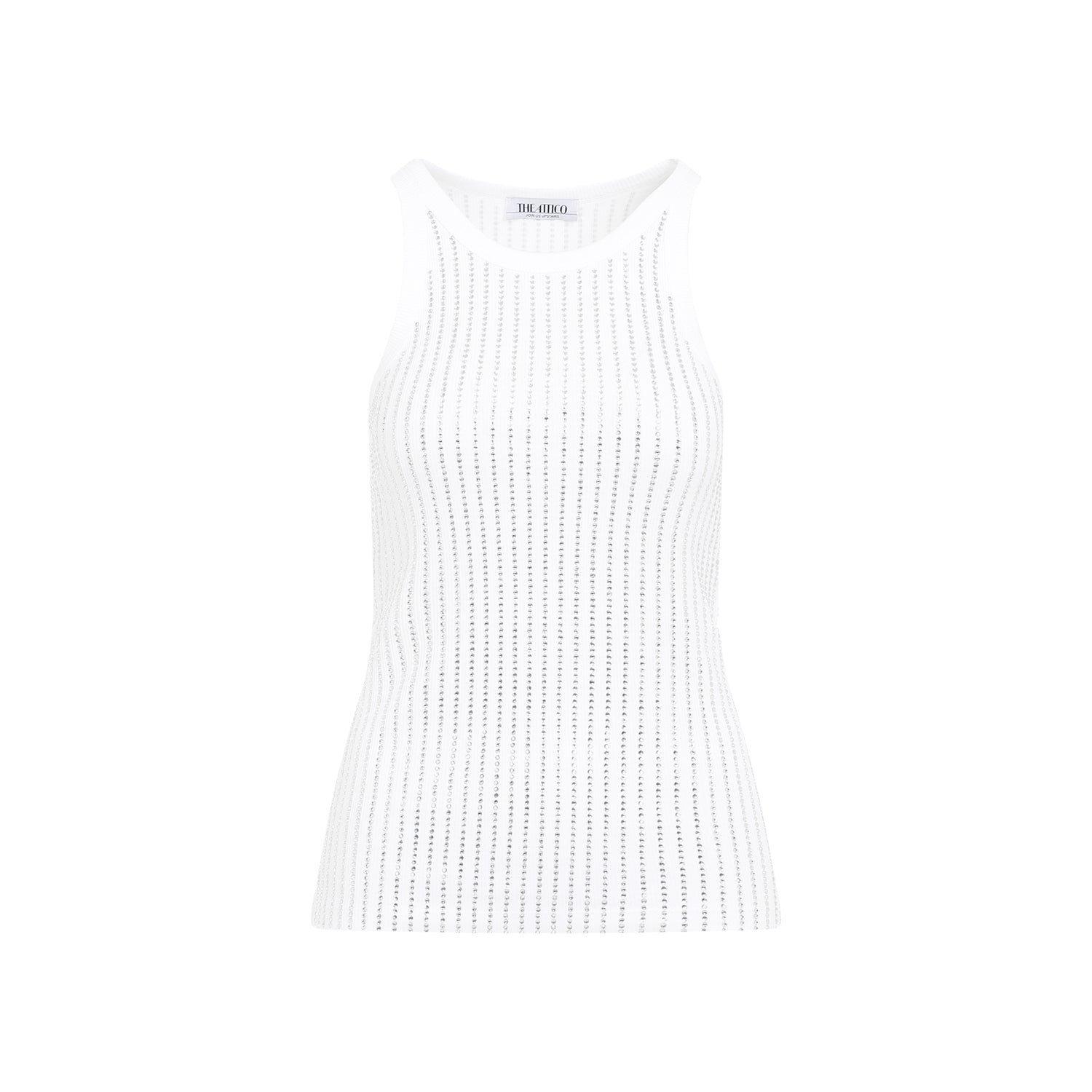 THE ATTICO Ribbed T-Shirt Tank for Men