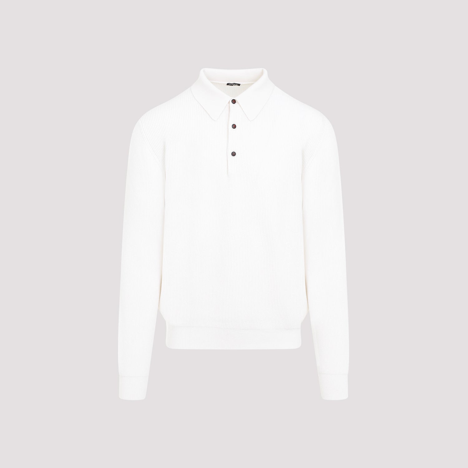 KITON Knit Polo Sweater for Men