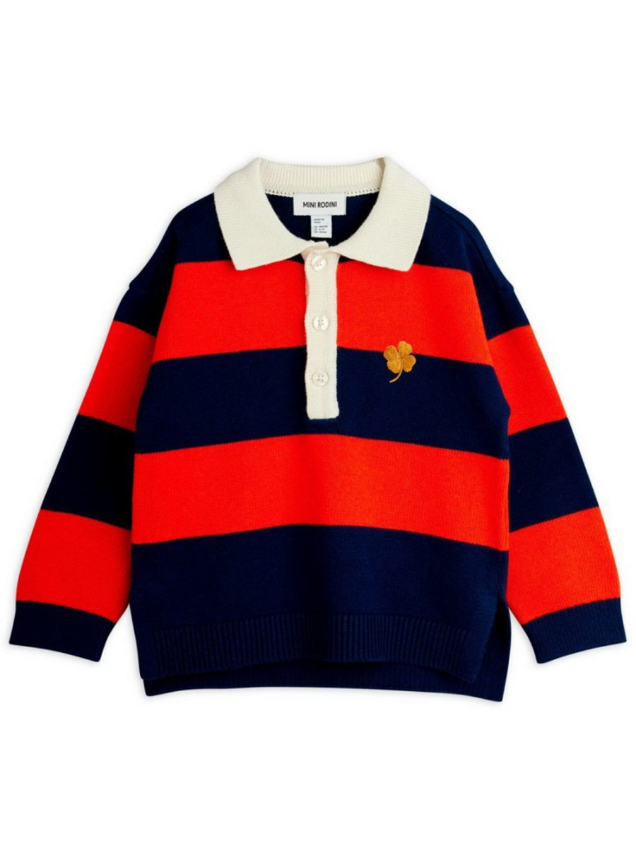 MINI RODINI Mini Striped Sweater for Boys - Fall/Winter 2025