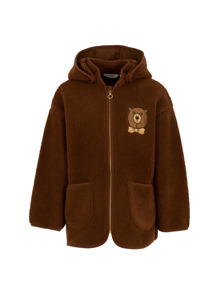 MINI RODINI Mini Girls' Sweat Jacket - Perfect for Cozy Days