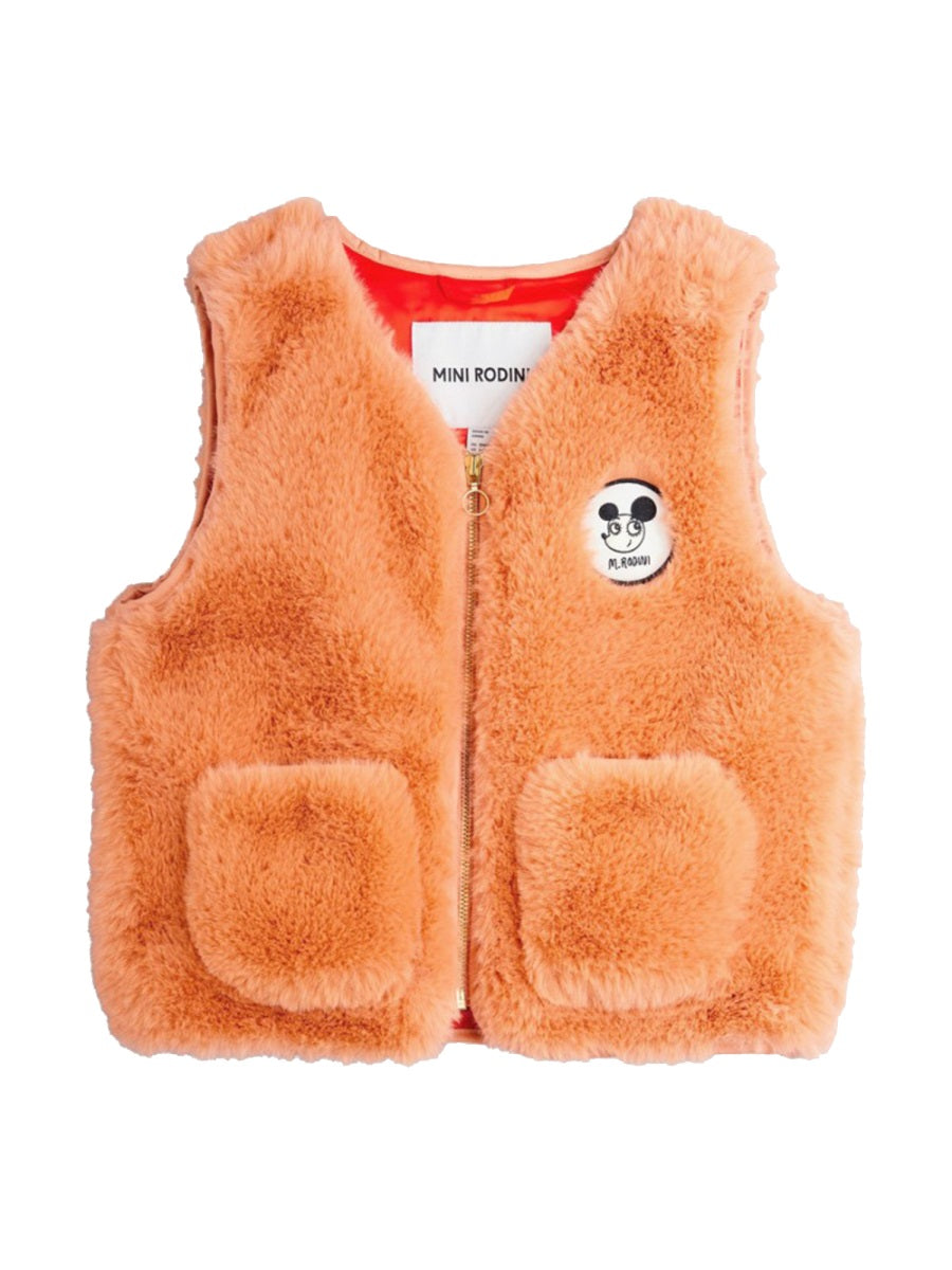 MINI RODINI Girls' Mini Vest for FW25