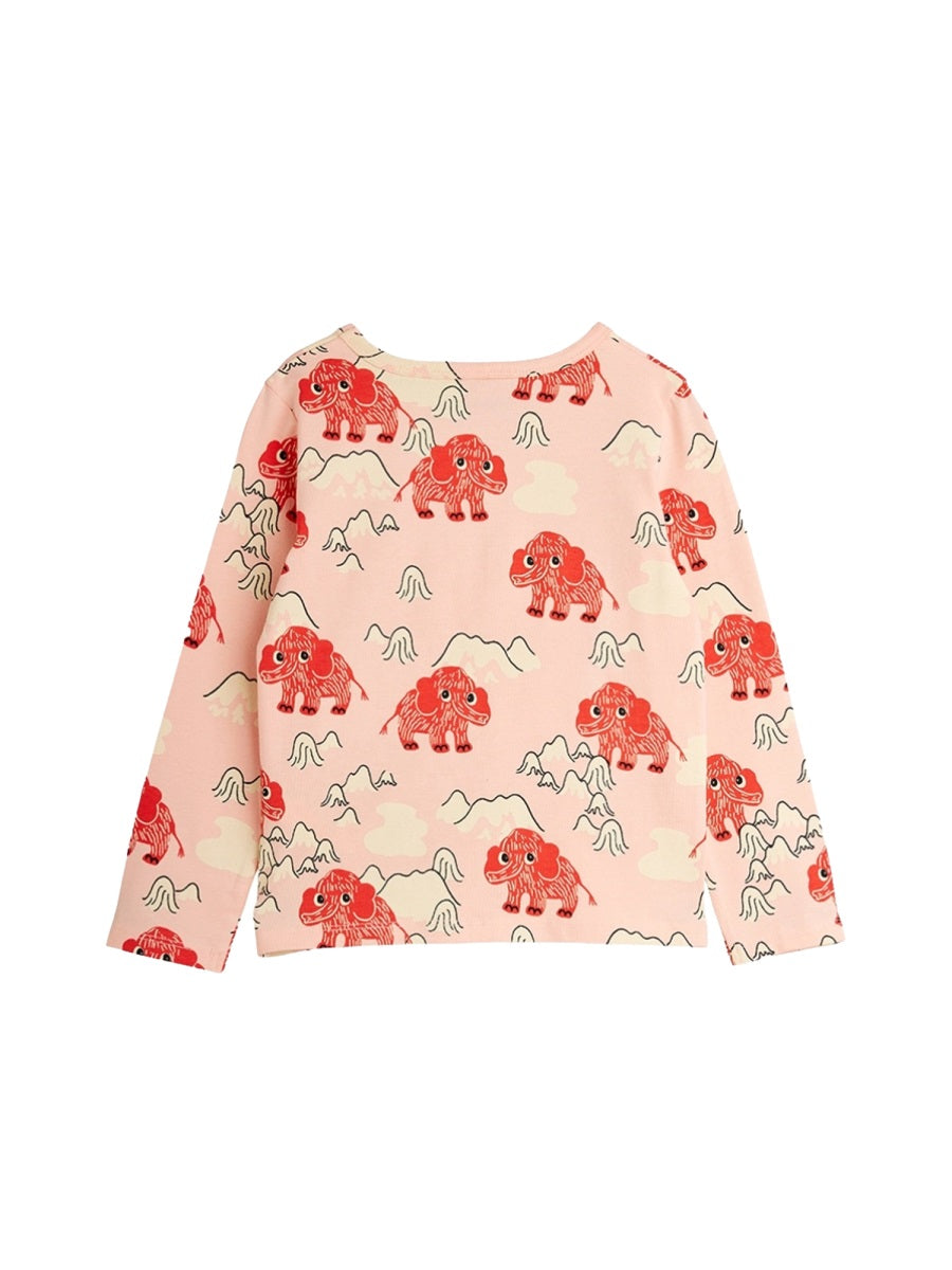 MINI RODINI Mini Elephant T-Shirt for Girls - FW25