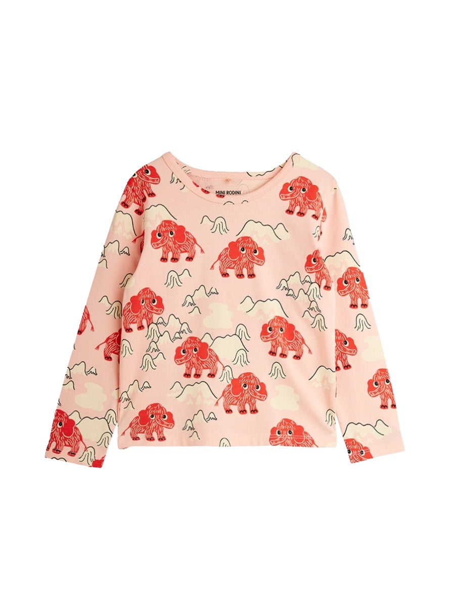 MINI RODINI Mini Elephant T-Shirt for Girls - FW25