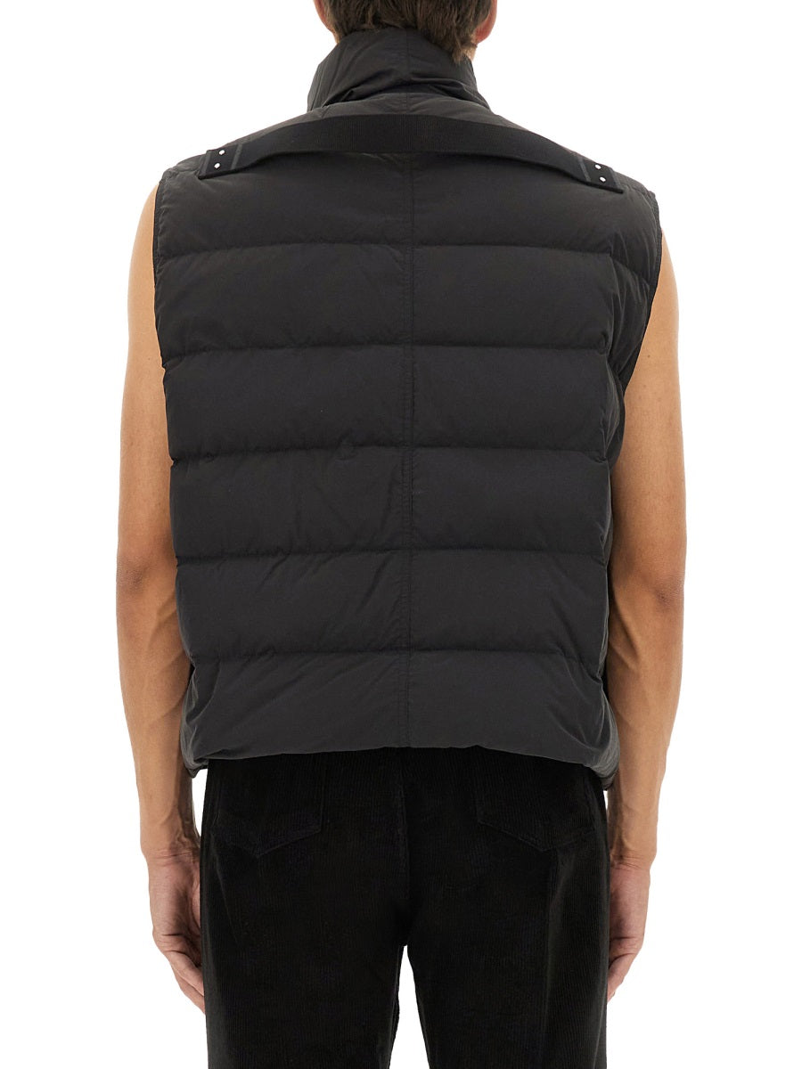 RICK OWENS Sleeveless Down Jacket - Flight - Size L