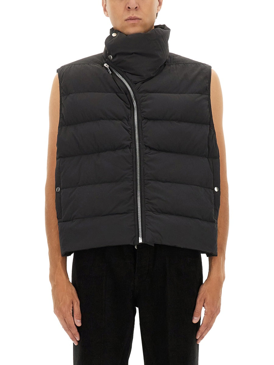 RICK OWENS Sleeveless Down Jacket - Flight - Size L