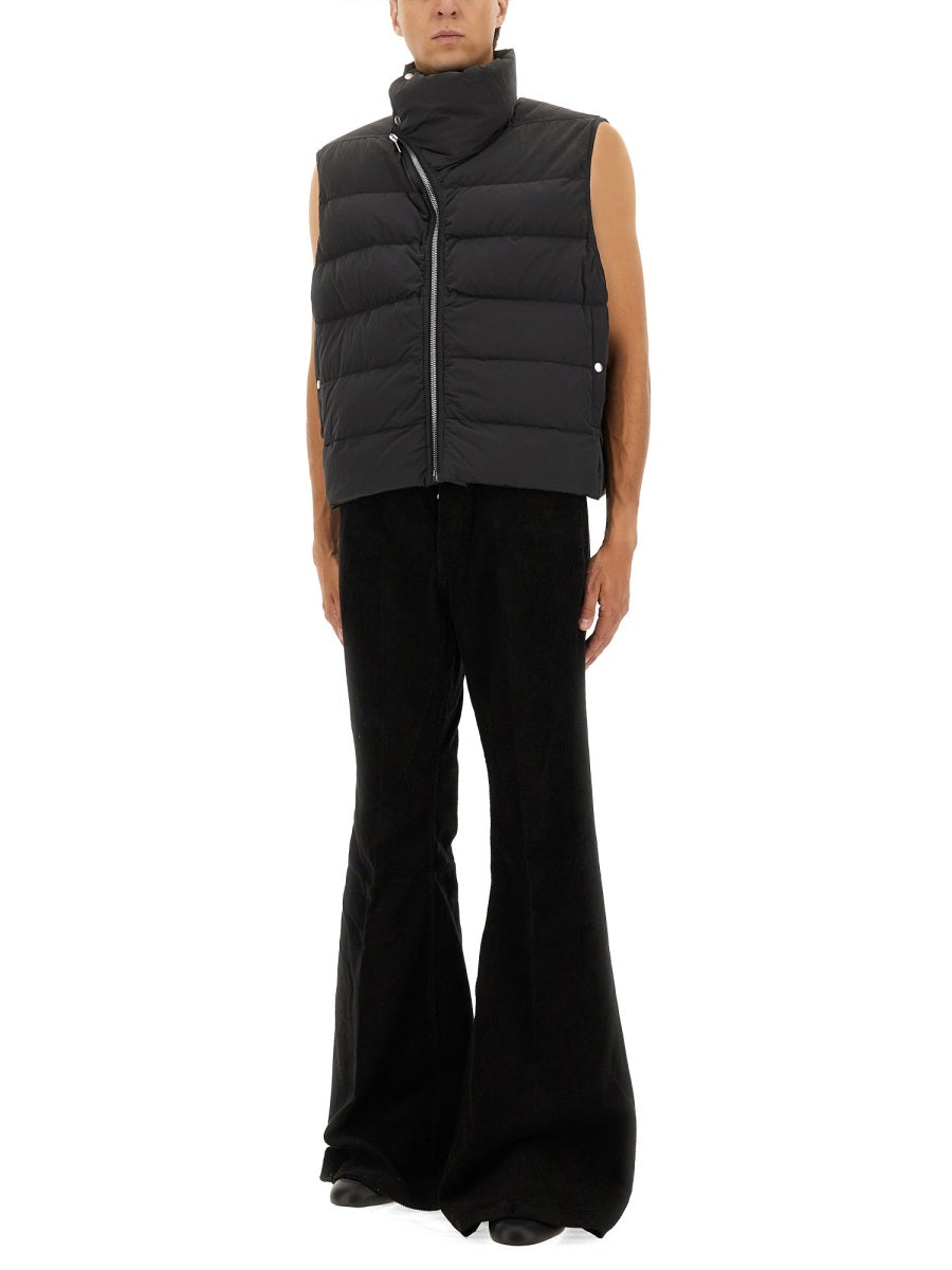 RICK OWENS Sleeveless Down Jacket - Flight - Size L