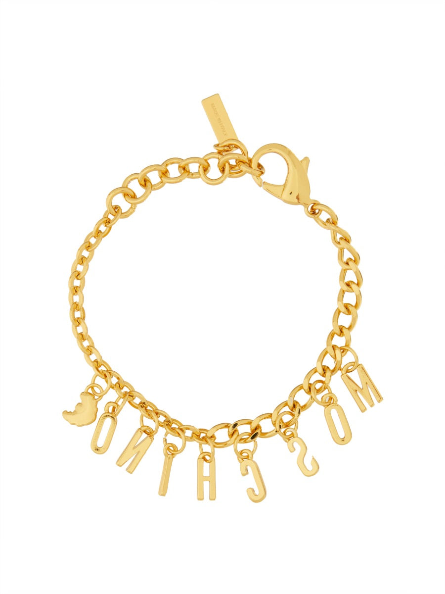 MOSCHINO Iconic Logo Bracelet