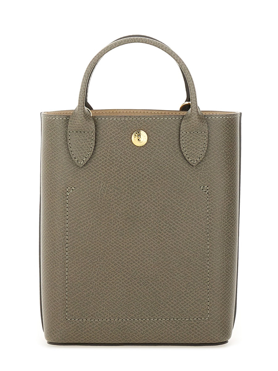 LONGCHAMP Mini Leather Shopping Handbag