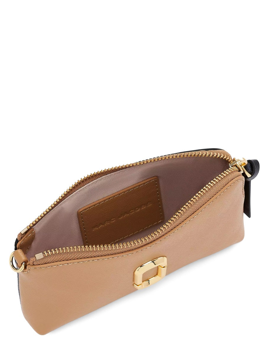 MARC JACOBS Wrist Clutch Mini in Luxe Cow Leather
