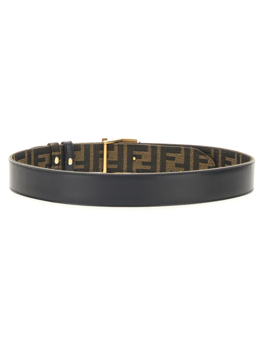 FENDI FF Leather Belt for Women - FW25 Edition