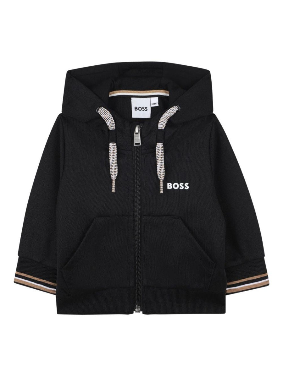 BOSS Mini Cardigan Set with Pants for Boys