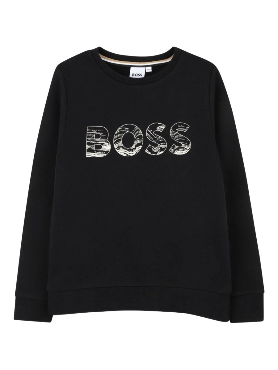 BOSS Boys' Classic Mini Sweatshirt