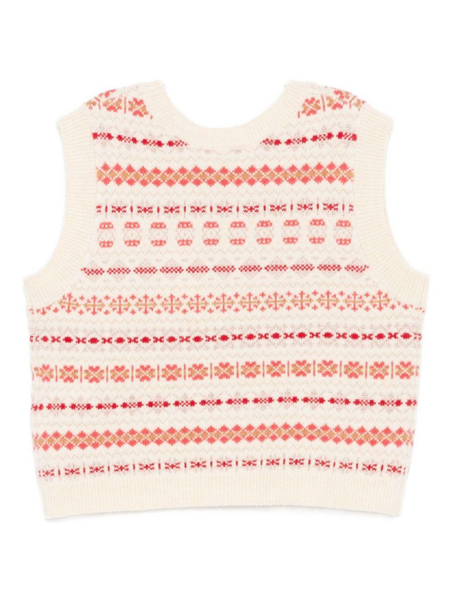 BONPOINT Mini Wool Pullover for Girls