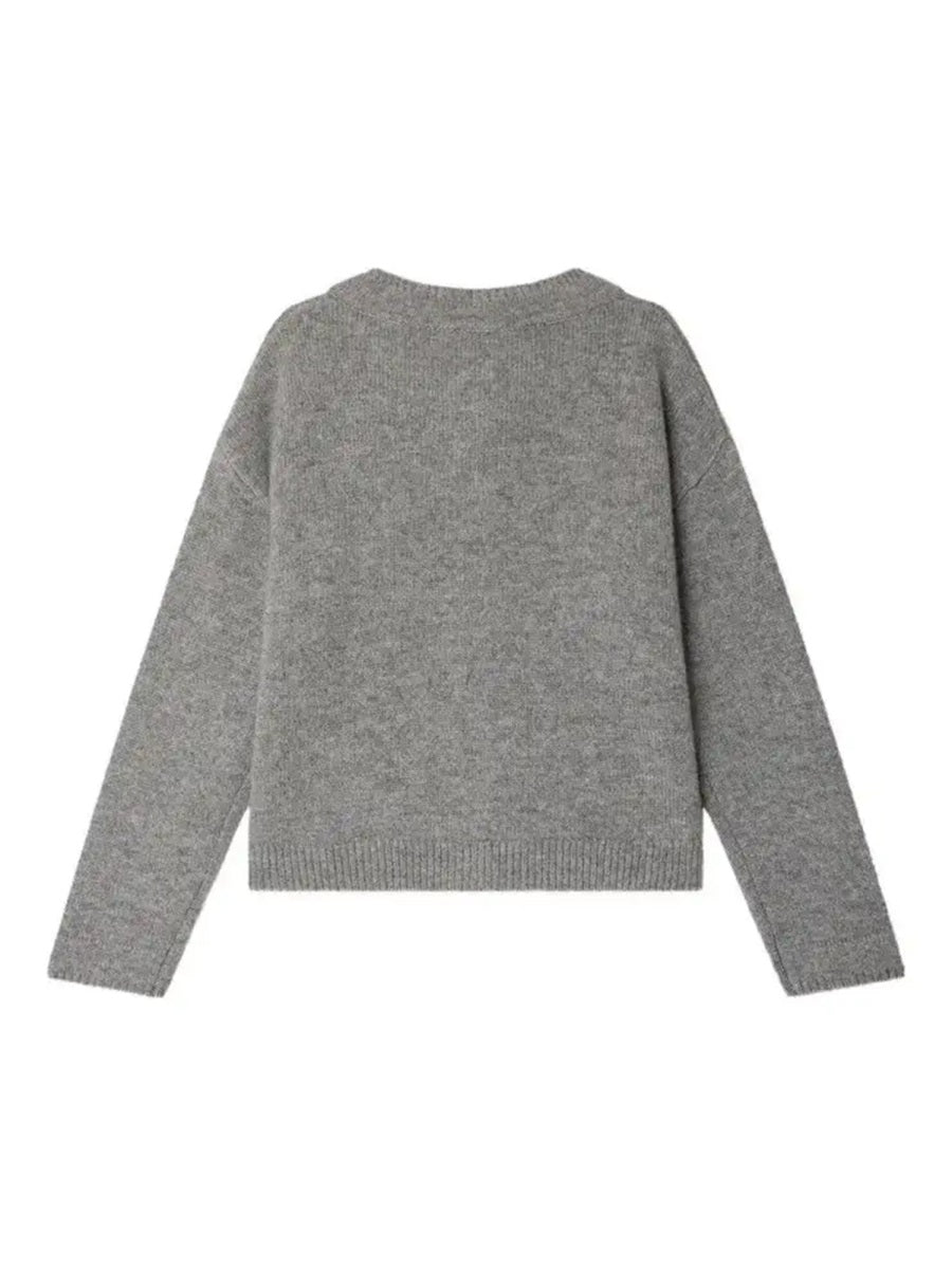 BONPOINT Cashmere Logo Cardigan for Girls