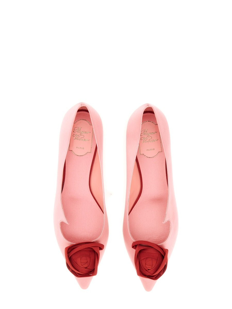ROGER VIVIER Mini Ballerina Flats