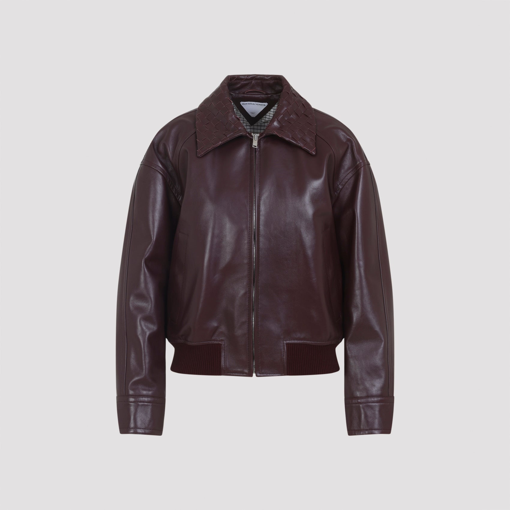 BOTTEGA VENETA Men's Premium Leather Jacket