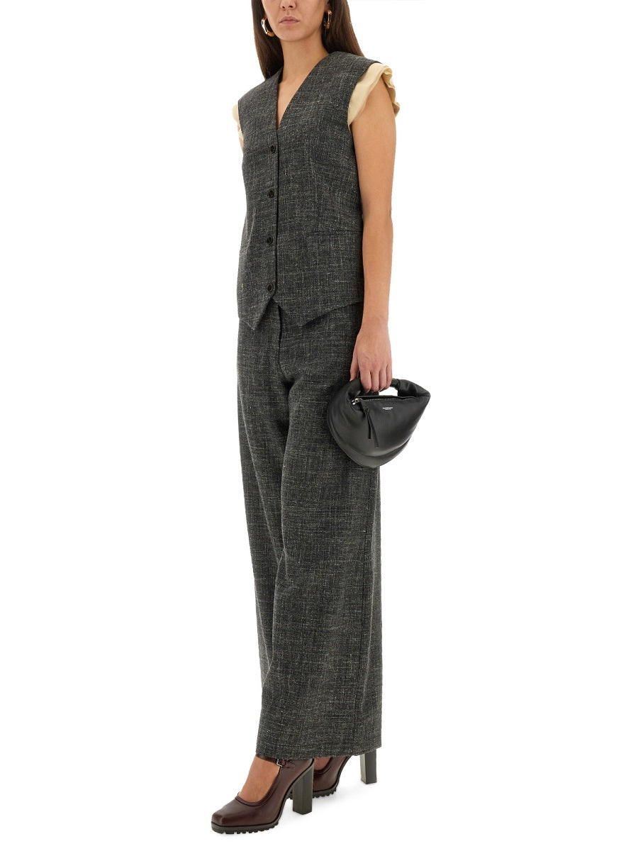 ALYSI Wool Grit Vest - Size 40