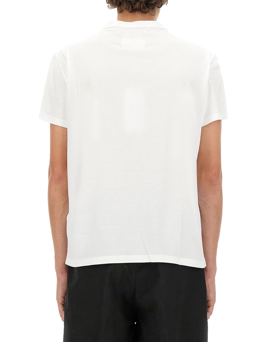 MAISON MARGIELA Distorted Logo T-Shirt - Size 48 IT