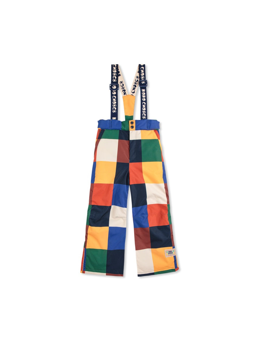 BOBO CHOSES Mini Boys' Pants with Suspenders