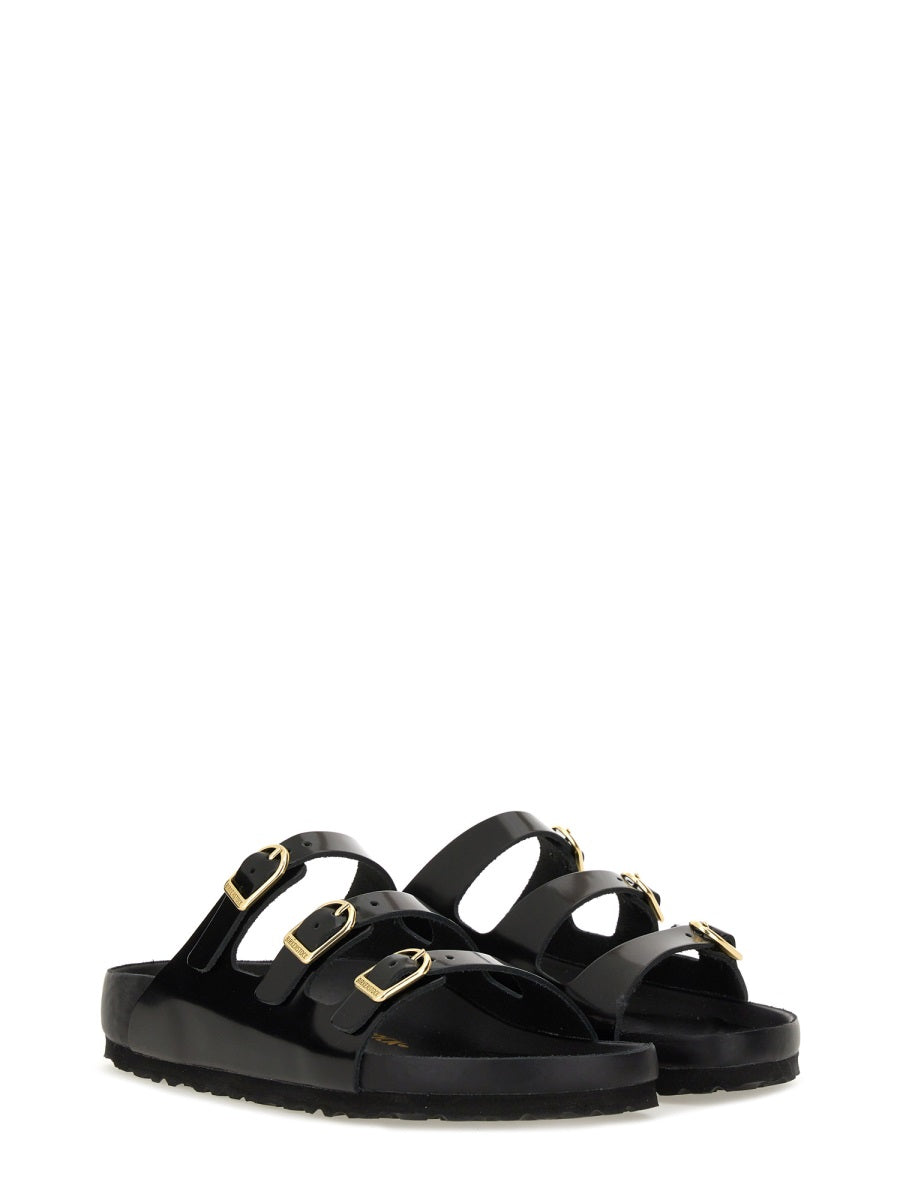 BIRKENSTOCK Narrow Fit Leather Sandals - Florida Fresh