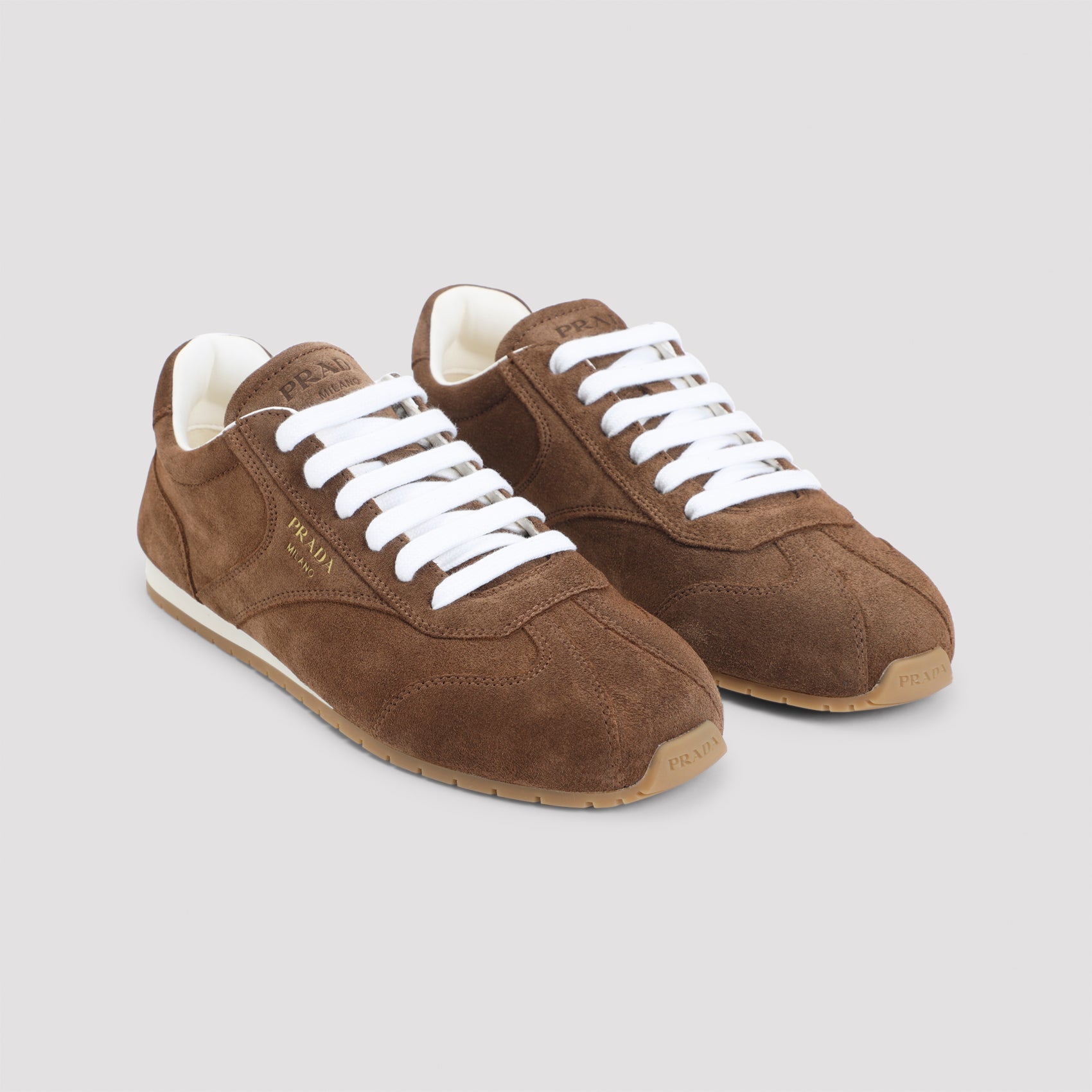 PRADA Men's Suede Sneakers - FW25