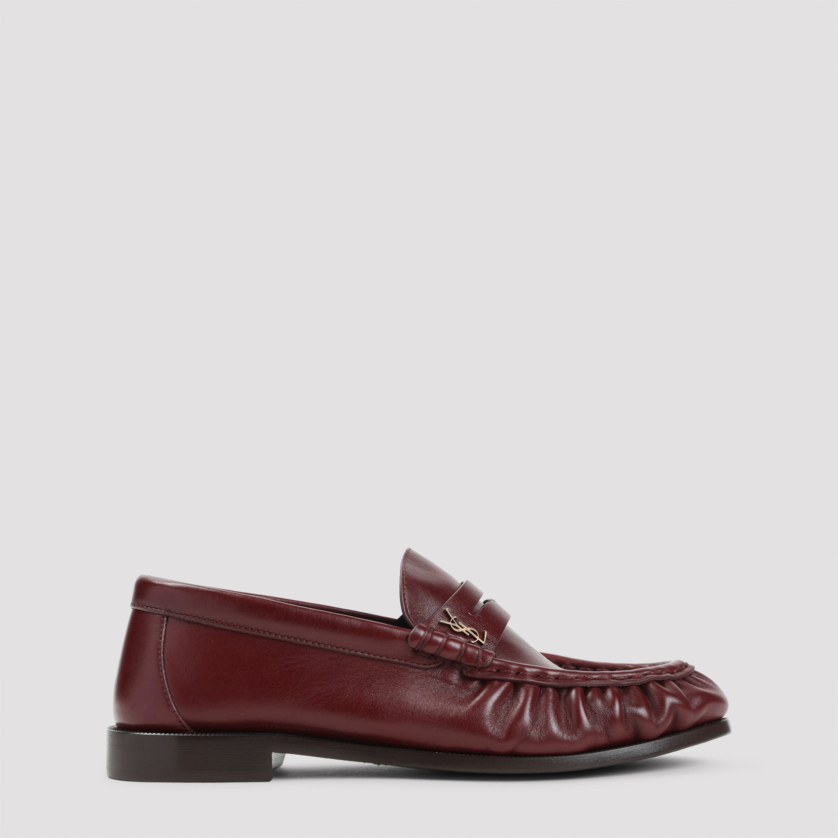 SAINT LAURENT Stylish Leather Loafers for Men