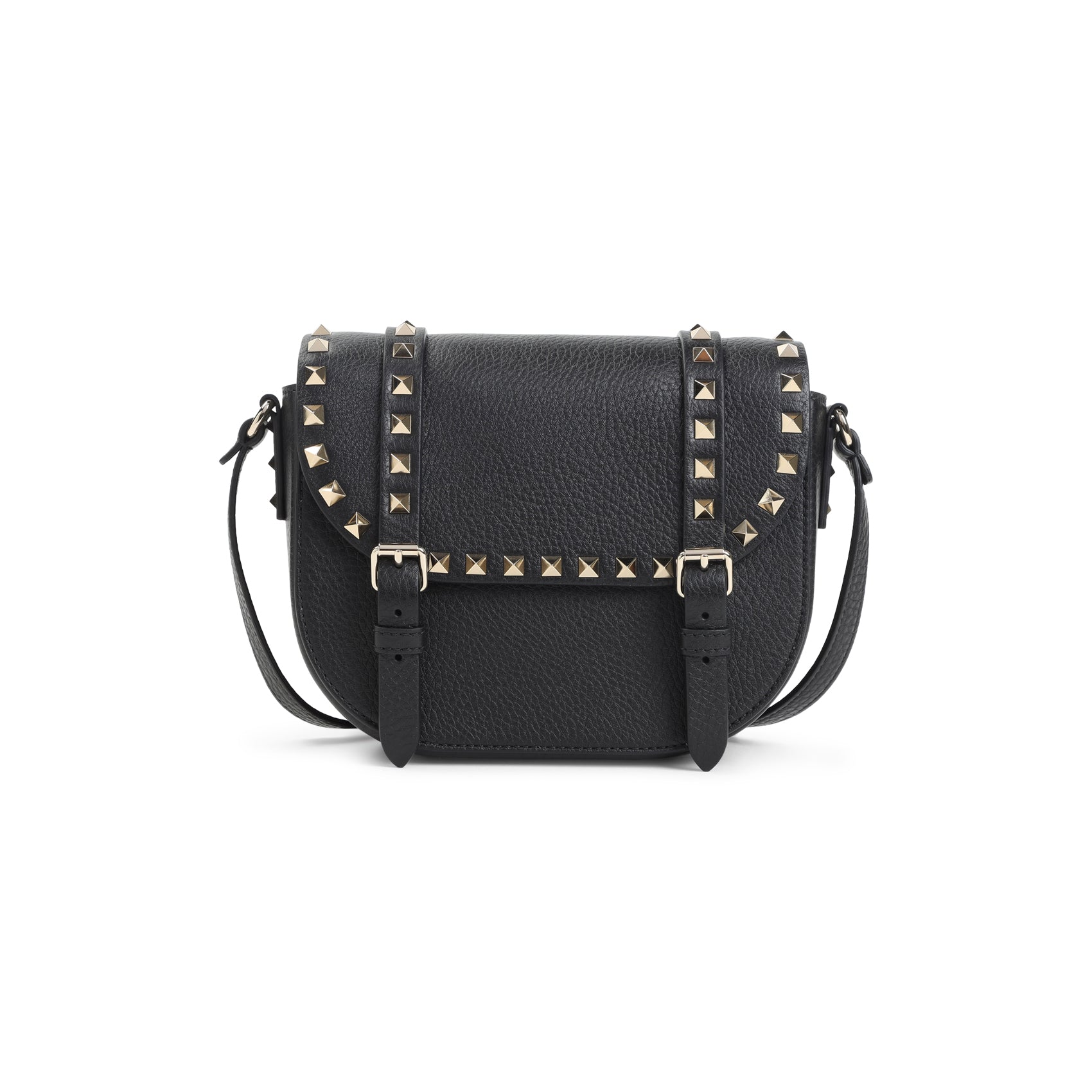 VALENTINO GARAVANI Small Messenger Bag with Rockstud Details