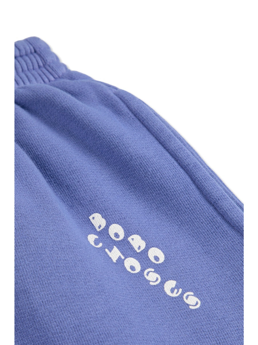 BOBO CHOSES Organic Cotton Logo Pants for Boys - Mini Style