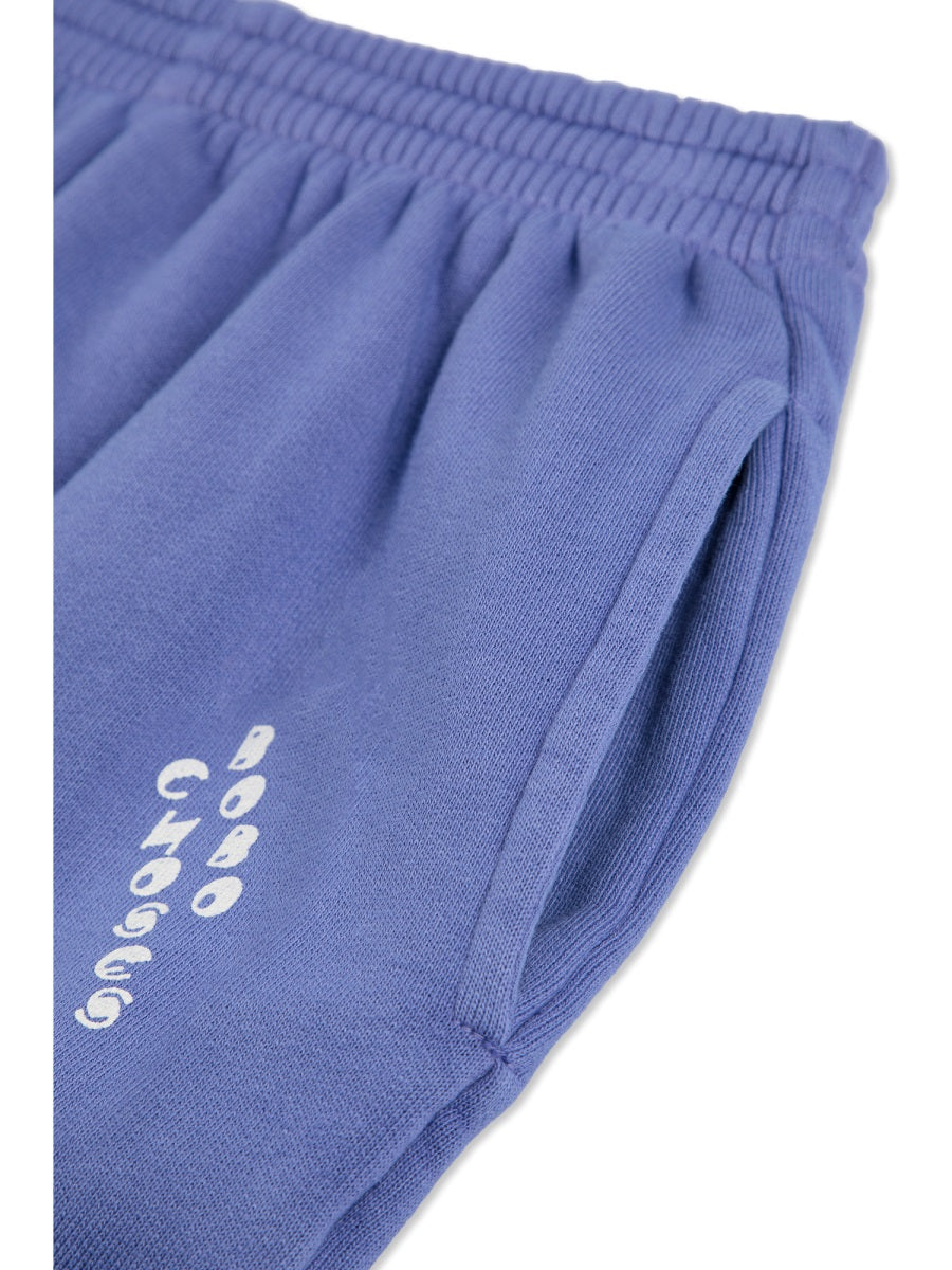BOBO CHOSES Organic Cotton Logo Pants for Boys - Mini Style
