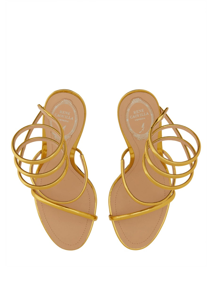 RENE CAOVILLA Elegant Leather Pumps for Women