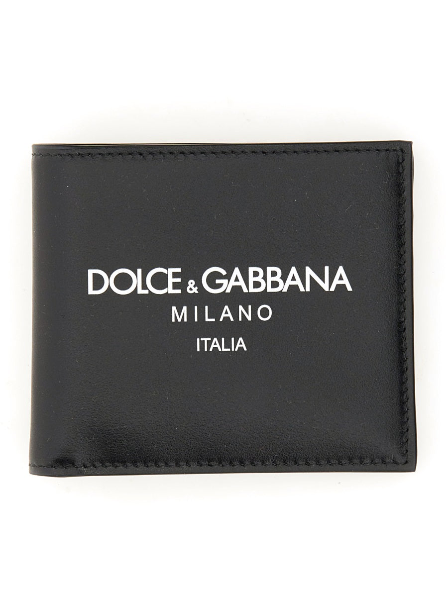 DOLCE & GABBANA Sleek Bifold Wallet with Six Card Slots