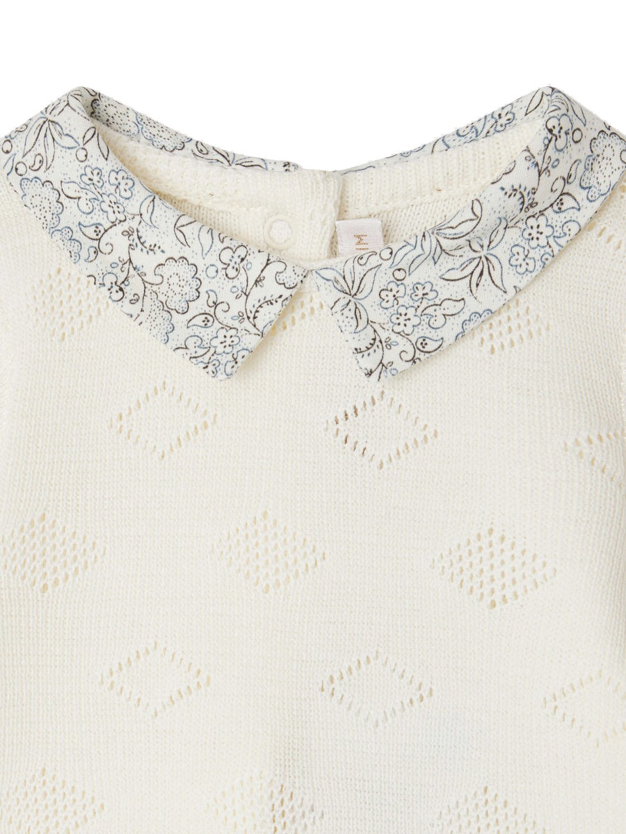 BONPOINT Plush Baby Bodysuit Set for Boys - FW25