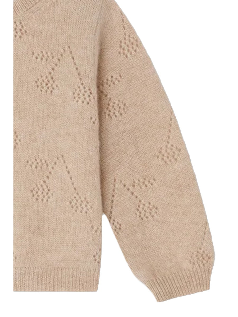 BONPOINT Cozy Cashmere Cardigan for Baby Girls