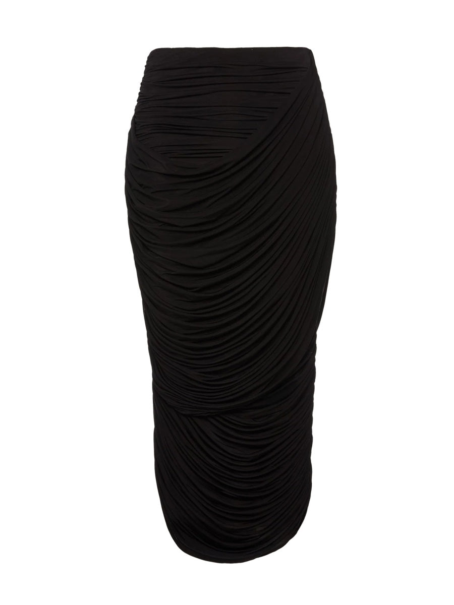 MAGDA BUTRYM Draped Midi Skirt for Women