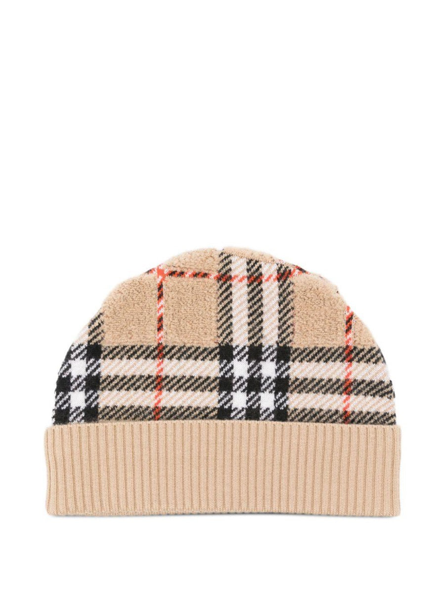 BURBERRY Wool Beanie Hat for Kids