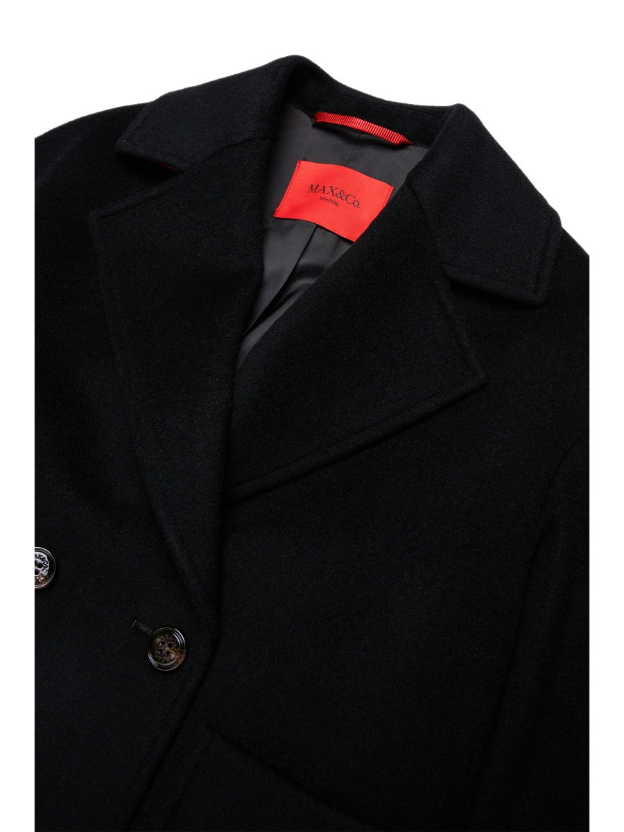 MAX&Co. Chic Wool Trench Coat for Girls