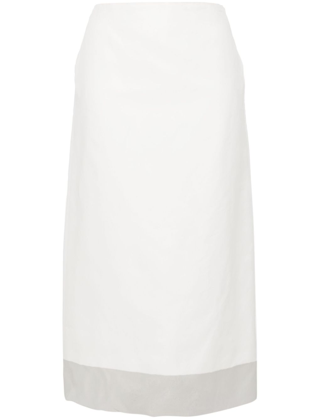 MAX MARA SPORTMAX Silk Midi Skirt for Women