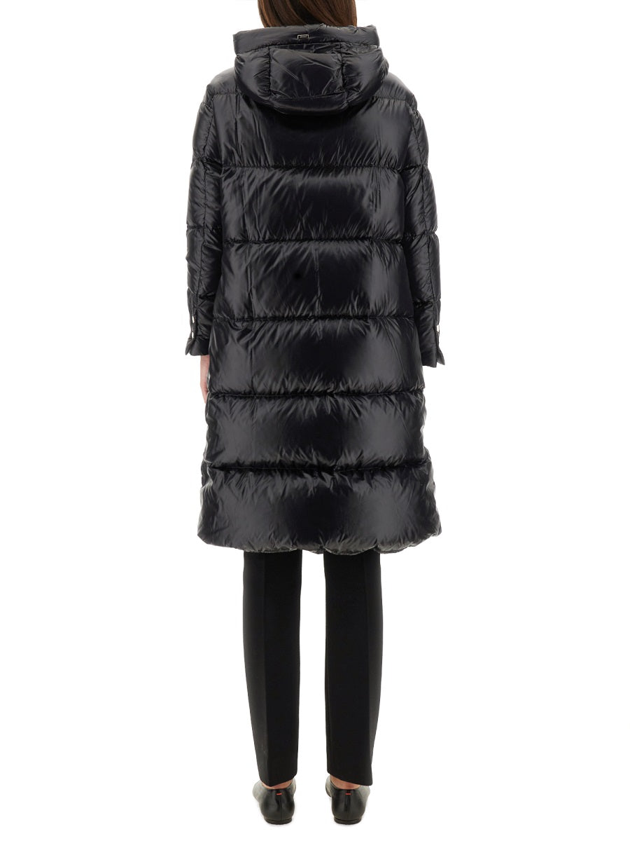 HERNO Ultralight Nylon Parka Jacket - Size 40