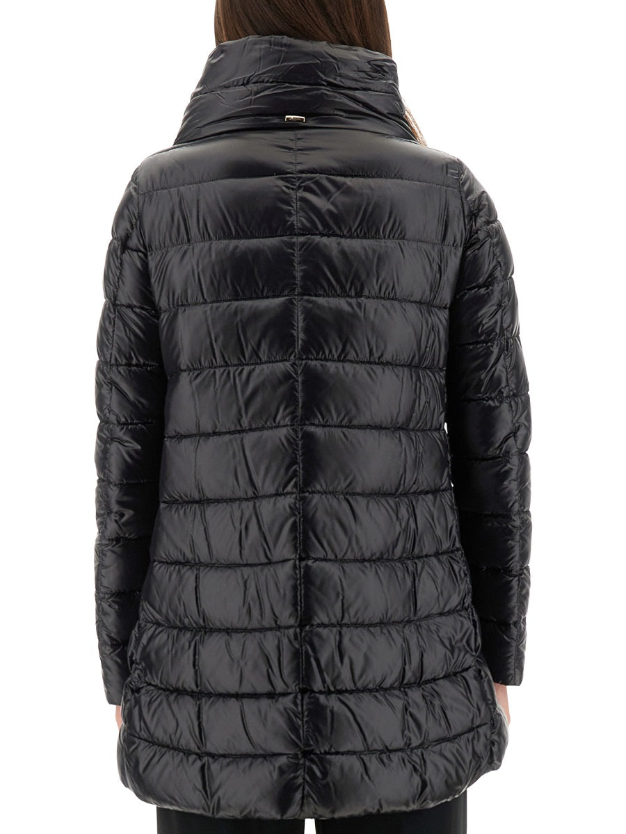 HERNO A-Shape Amelia Down Jacket - Size 40