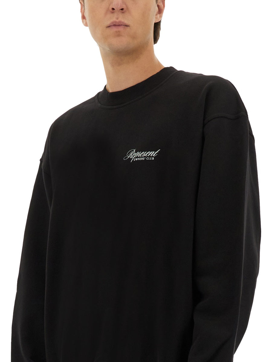 REPRESENT Owners Club Script Sweatshirt - Size L