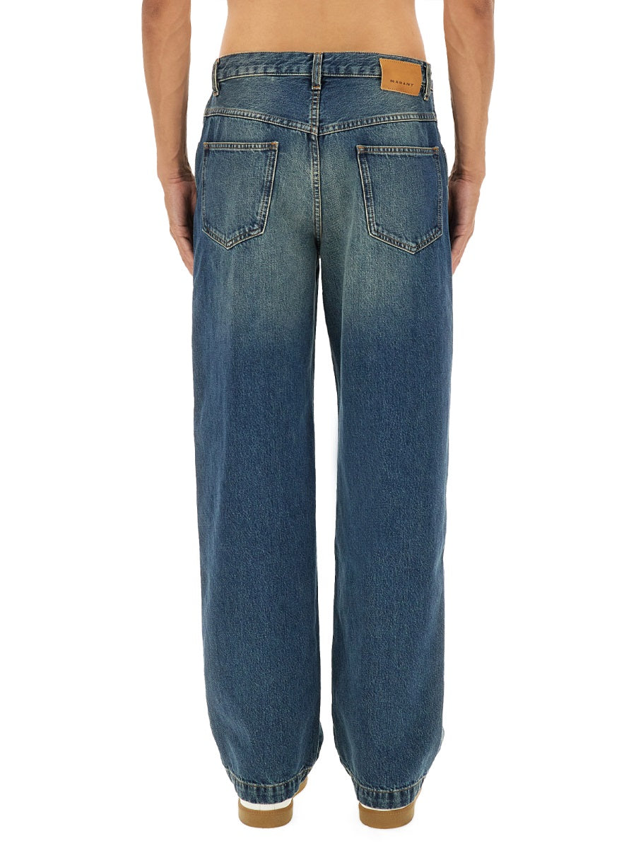 MARANT Jorje Pants Size 32 - Stylish Cotton Denim