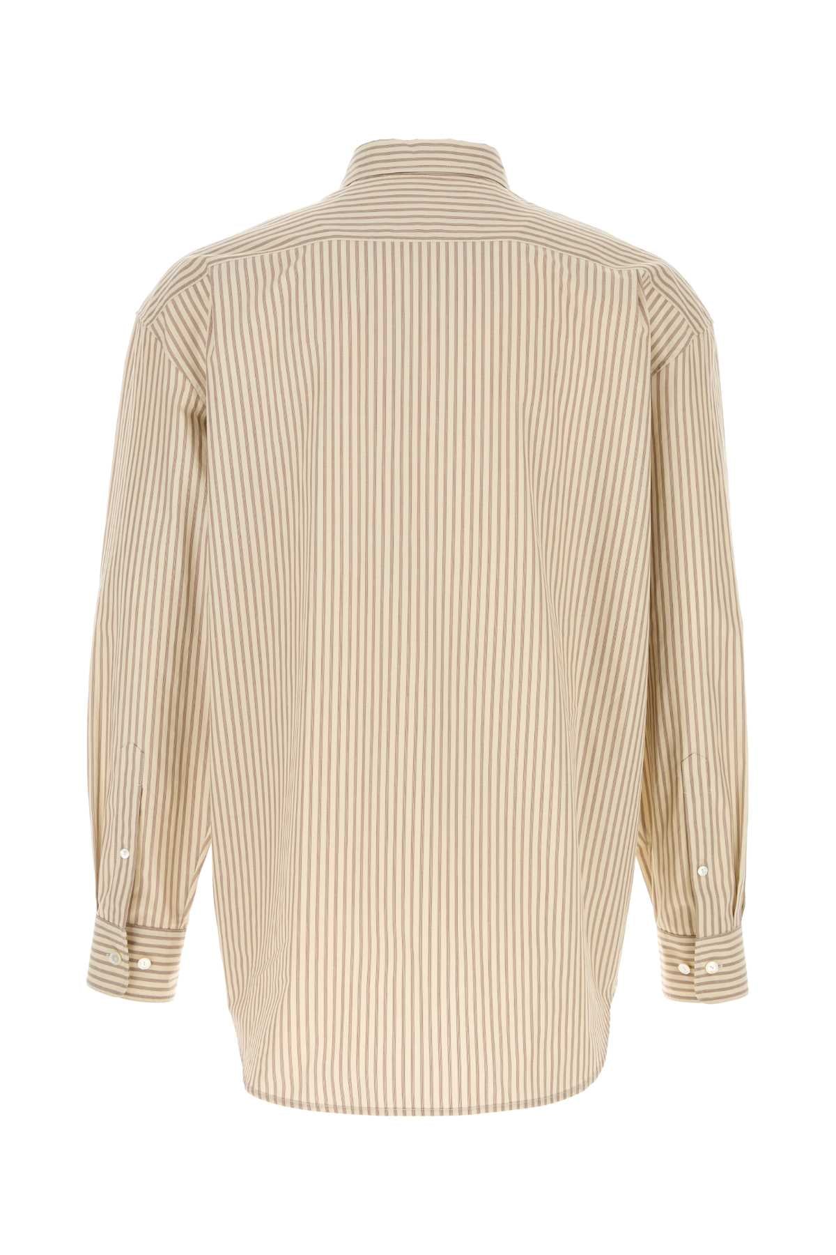 THE ROW Embroidered Poplin Granada Shirt