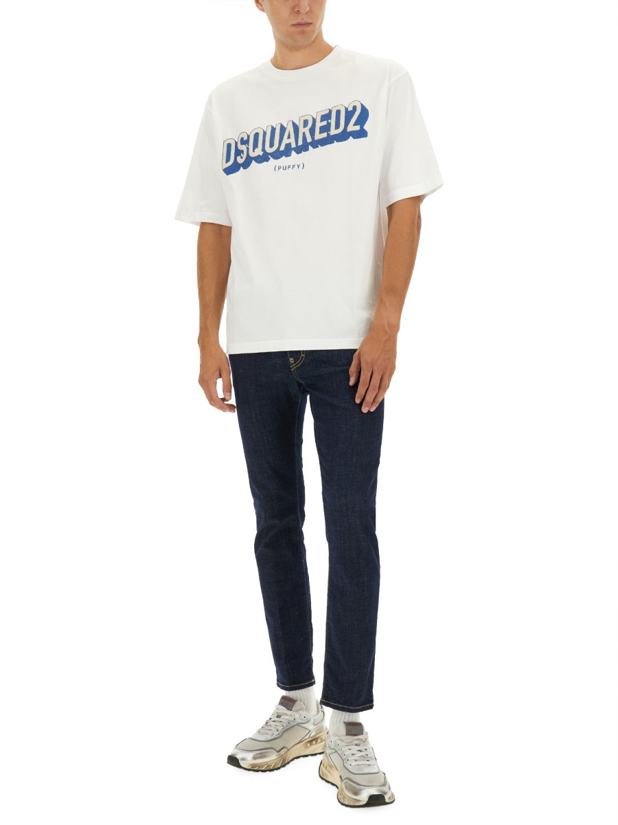 DSQUARED Men's Logo T-Shirt - Size L