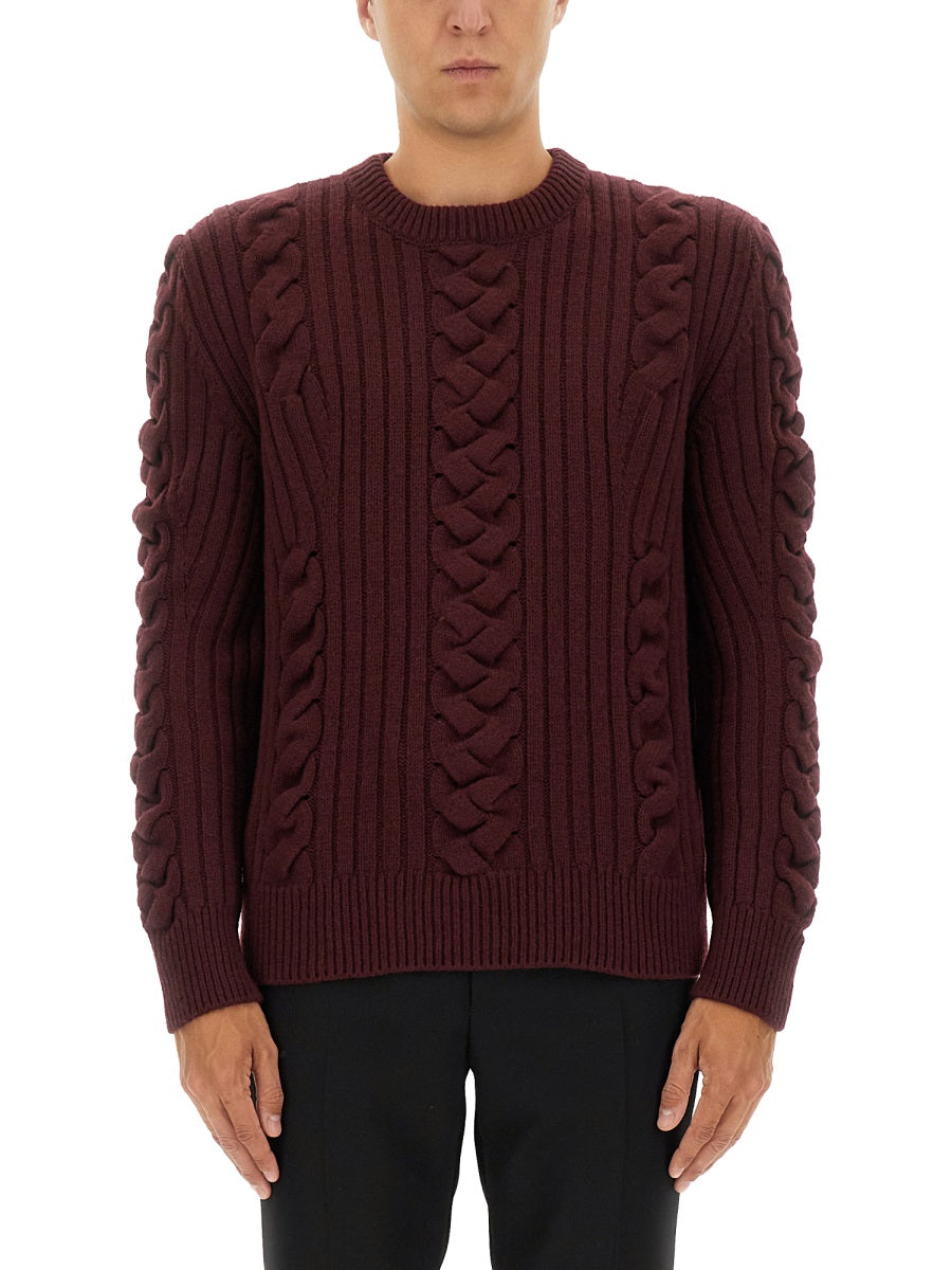 ALEXANDER McQUEEN Men's Wool Sweater - Size L