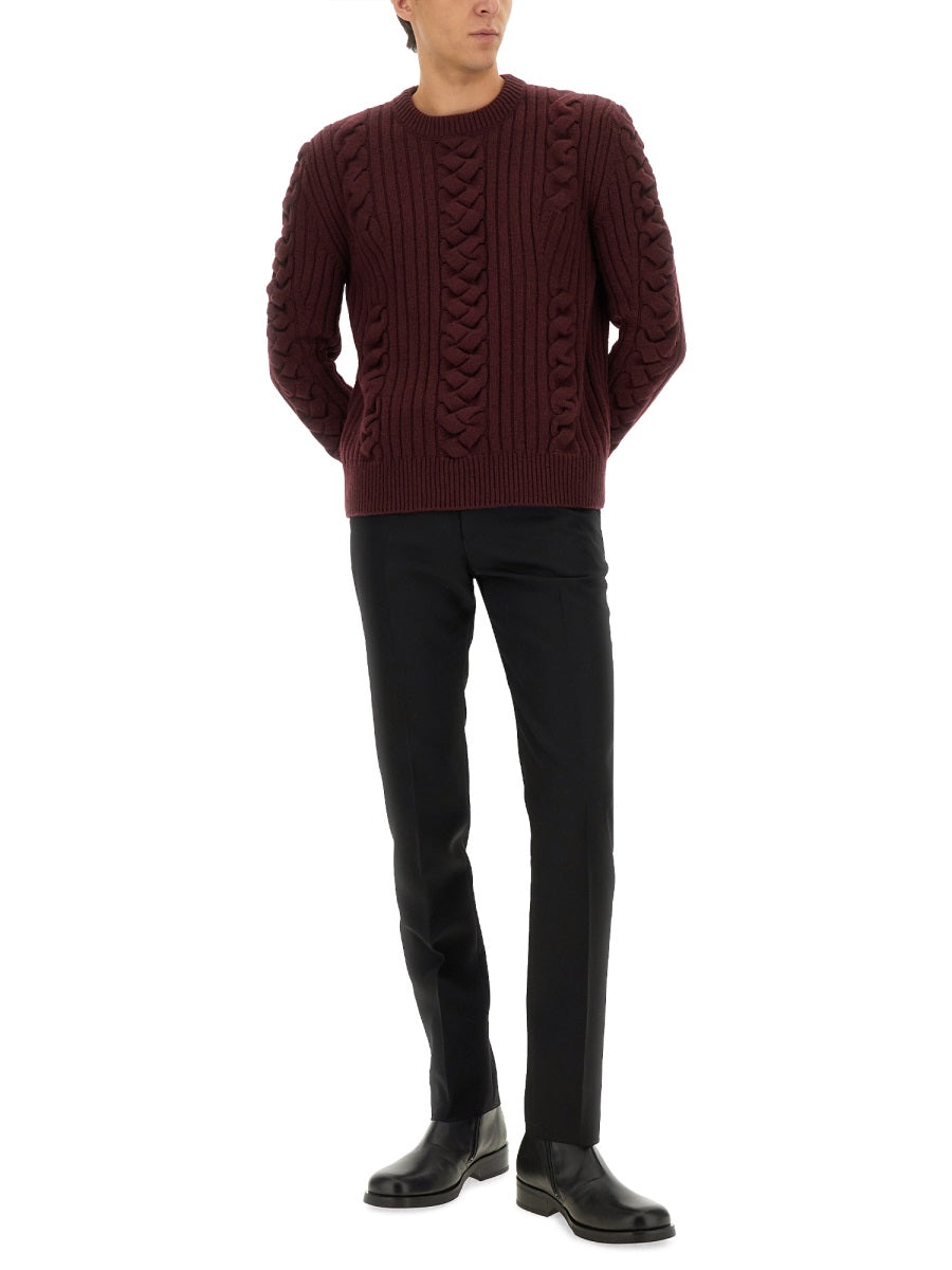 ALEXANDER McQUEEN Men's Wool Sweater - Size L