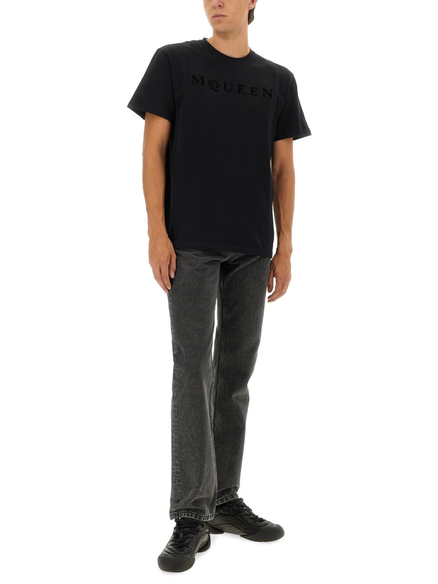 ALEXANDER McQUEEN Logo T-Shirt - Size L