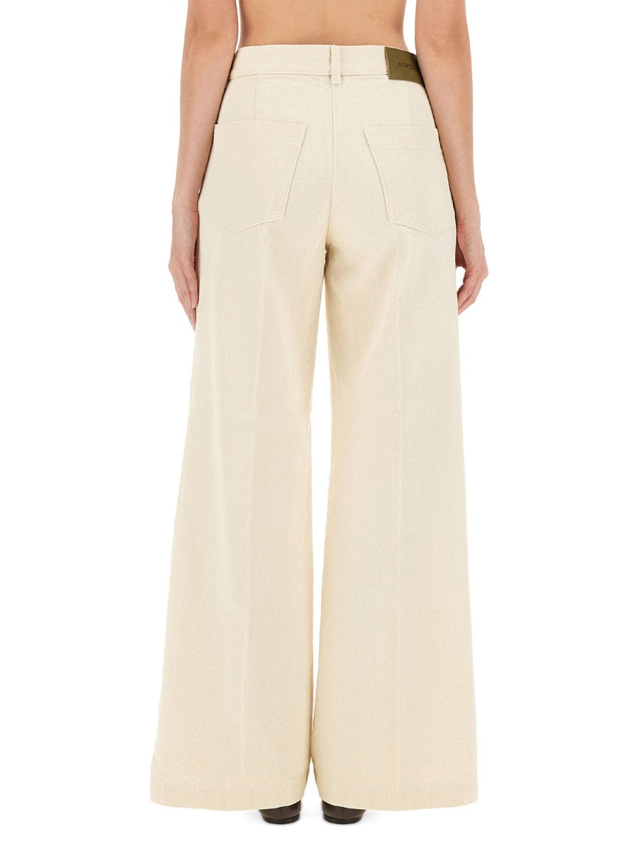 ASPESI Wide Leg Pants - Size 26