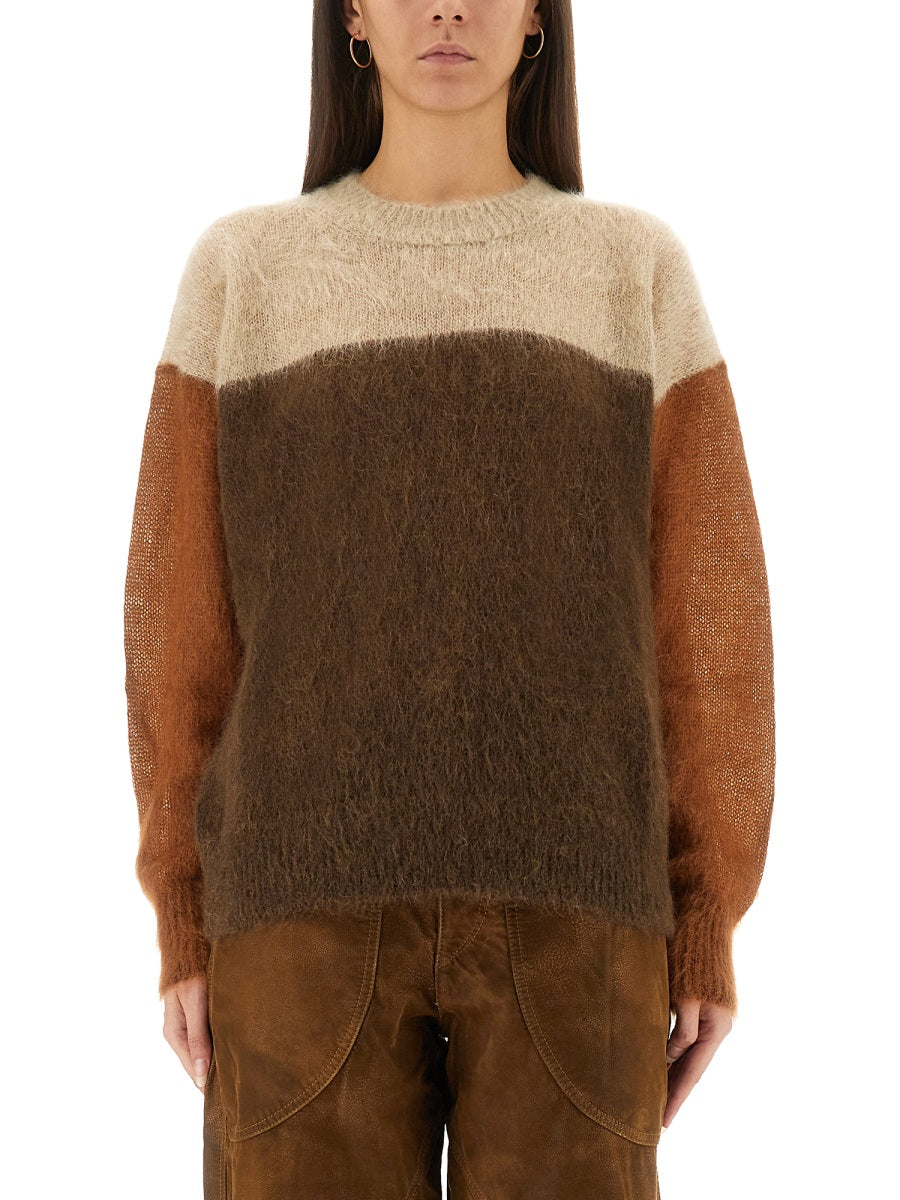 MARANT ÉTOILE Multicolour Mohair Blend Women's Sweater