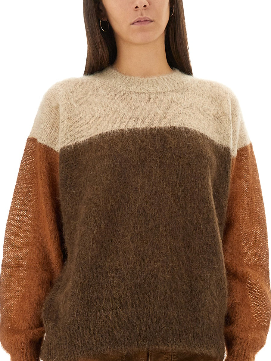MARANT ÉTOILE Multicolour Mohair Blend Women's Sweater